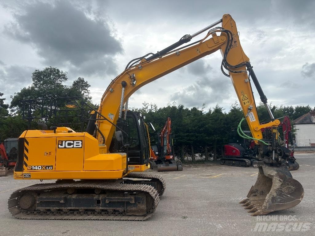 JCB 140X Steelwrist Escavadoras de rastos