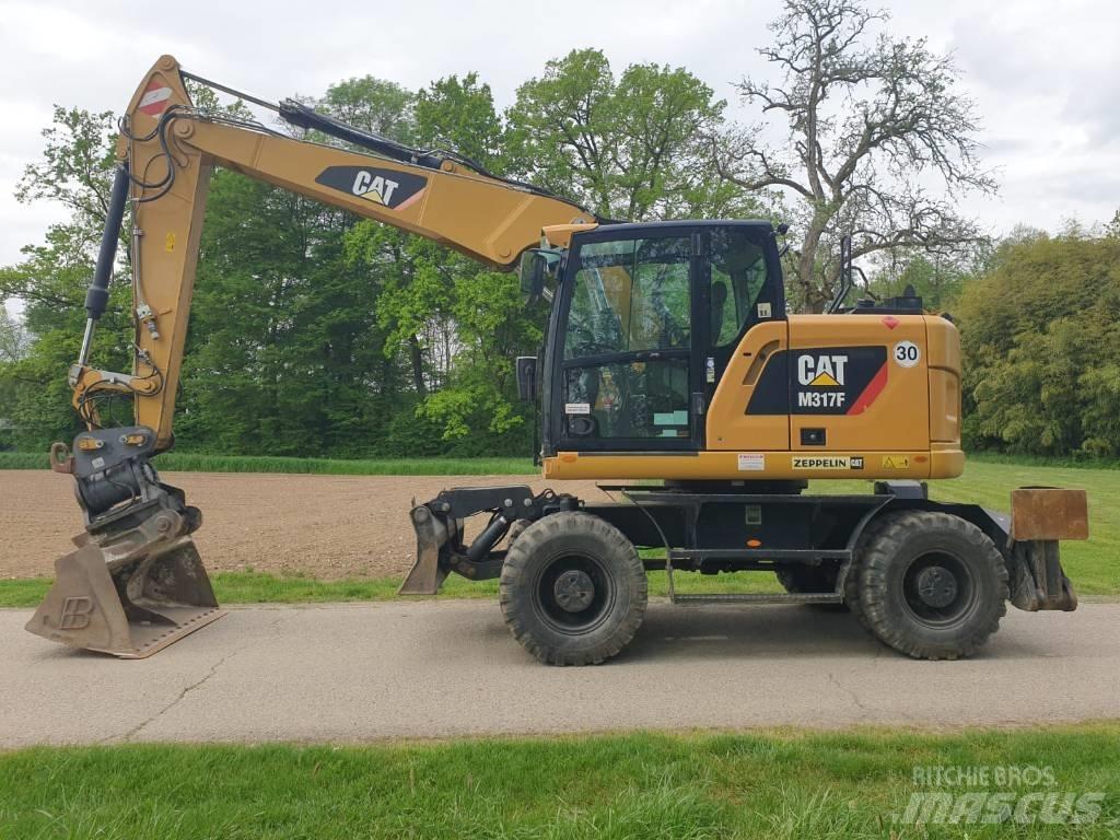 CAT M 317 F Escavadoras de rodas