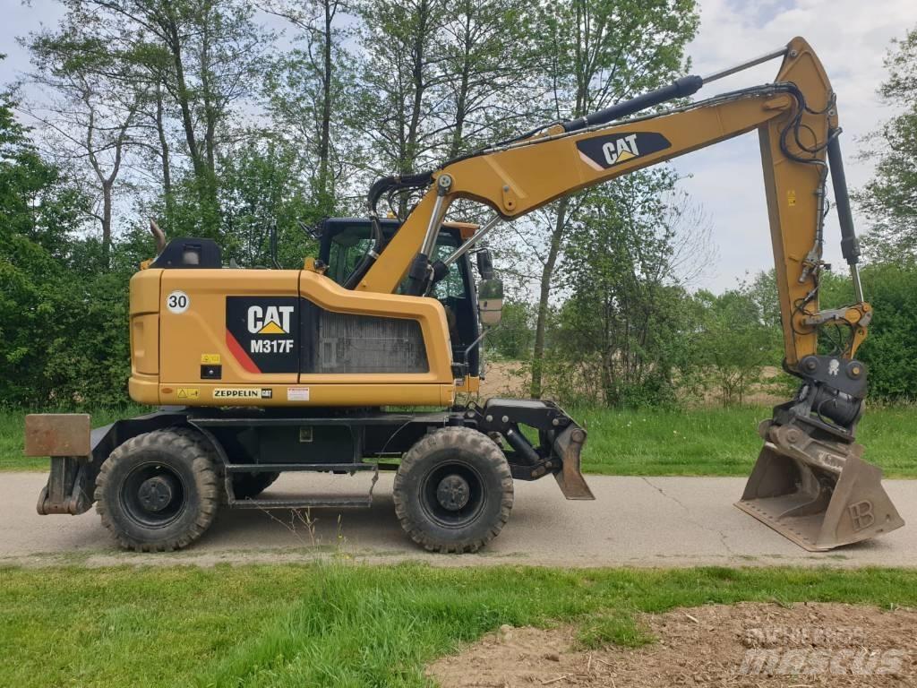 CAT M 317 F Escavadoras de rodas