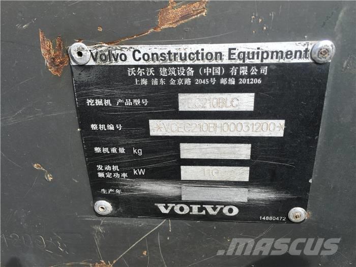 Volvo EC 210 B LC Escavadoras de rastos