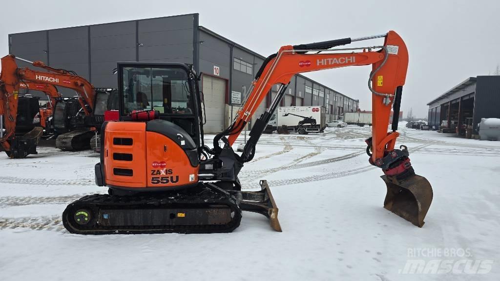 Hitachi ZX 55 U-5 Mini Escavadoras <7t
