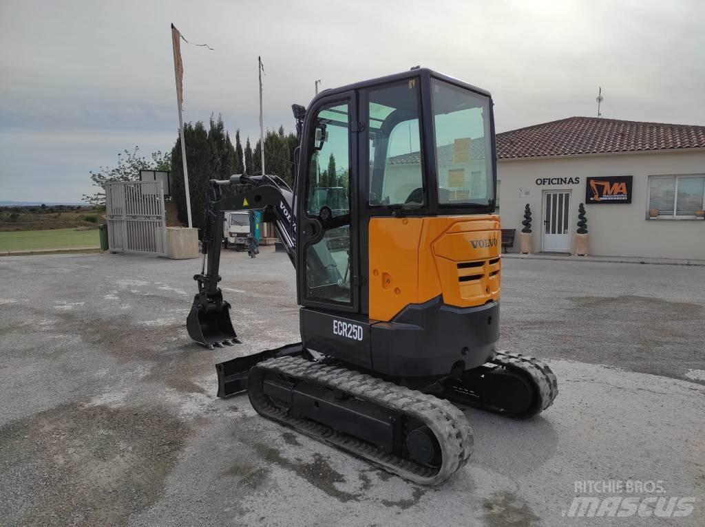 Volvo ECR 25 D Mini Escavadoras <7t