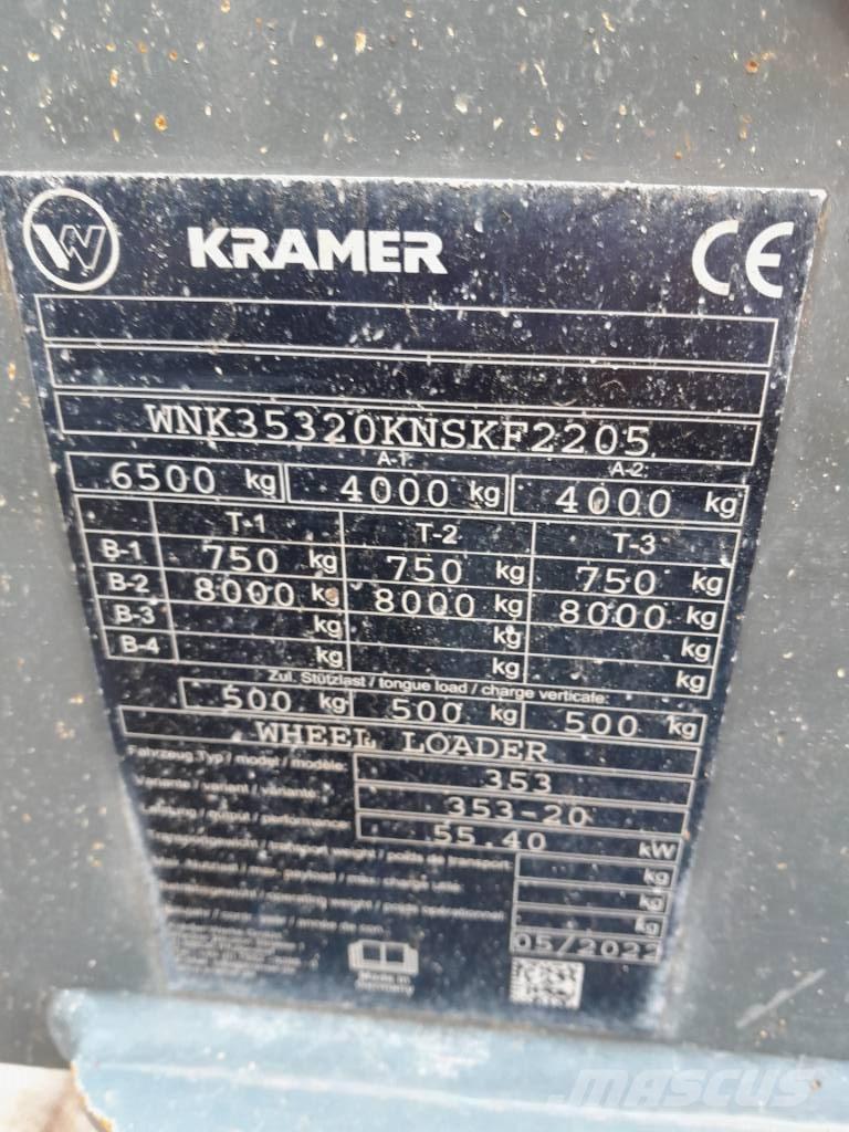 Kramer 5075 Pás carregadoras de rodas