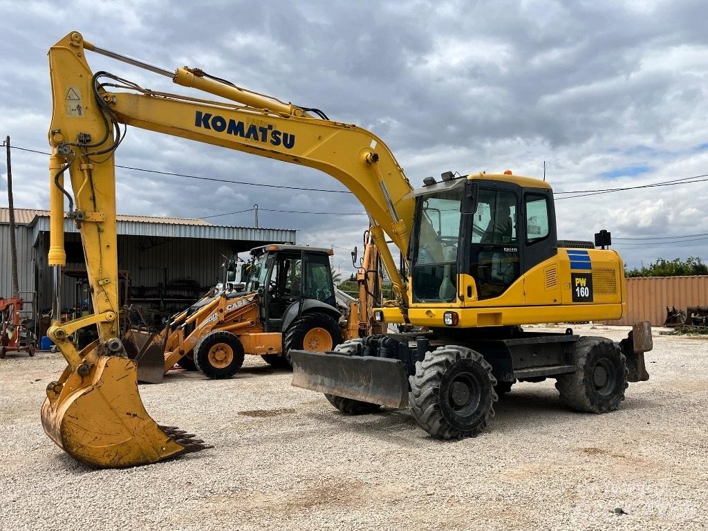 Komatsu PW 160 Escavadoras de rodas