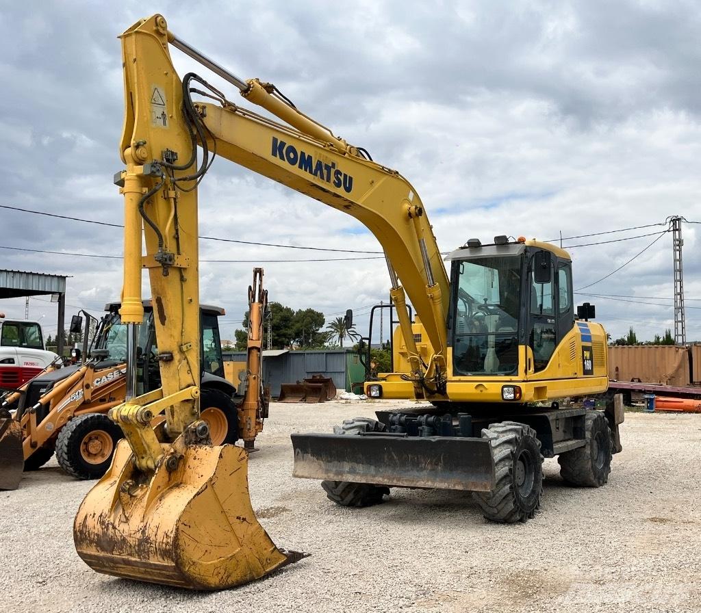 Komatsu PW 160 Escavadoras de rodas