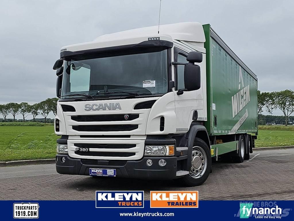 Scania P320 Camiões caixa cortinas laterais