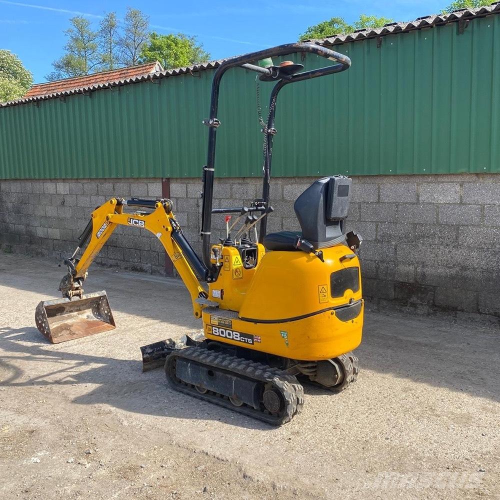 JCB 8008 Mini Escavadoras <7t