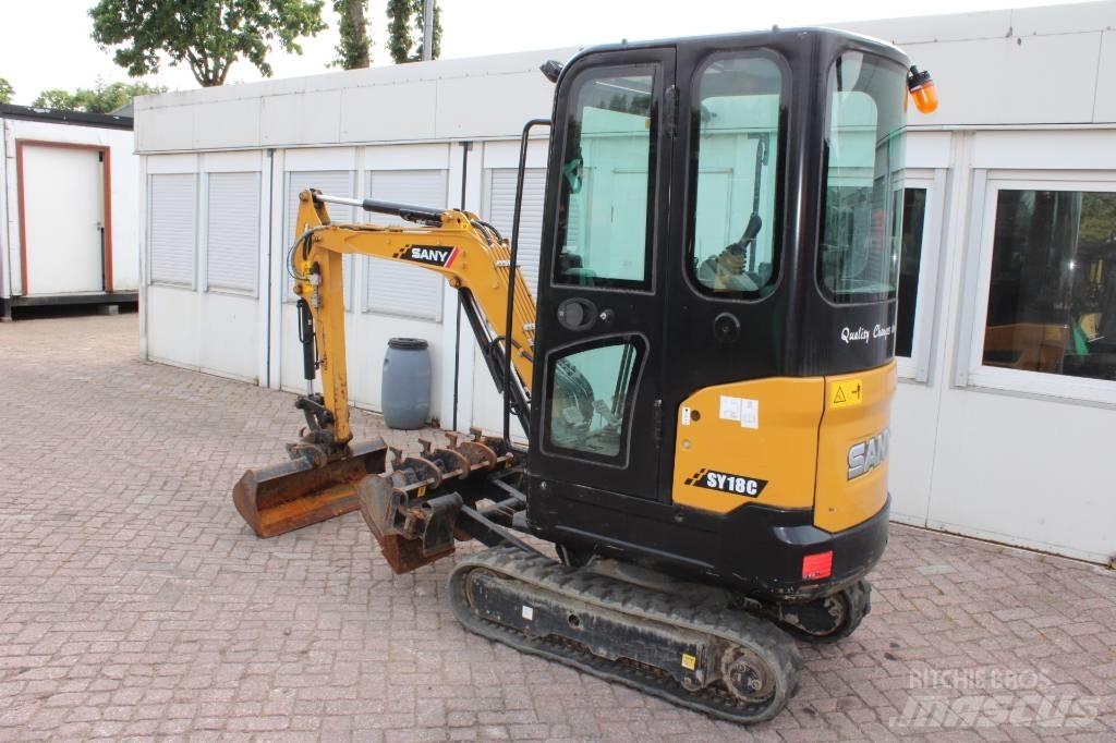 Sany SY 18 C Mini Escavadoras <7t