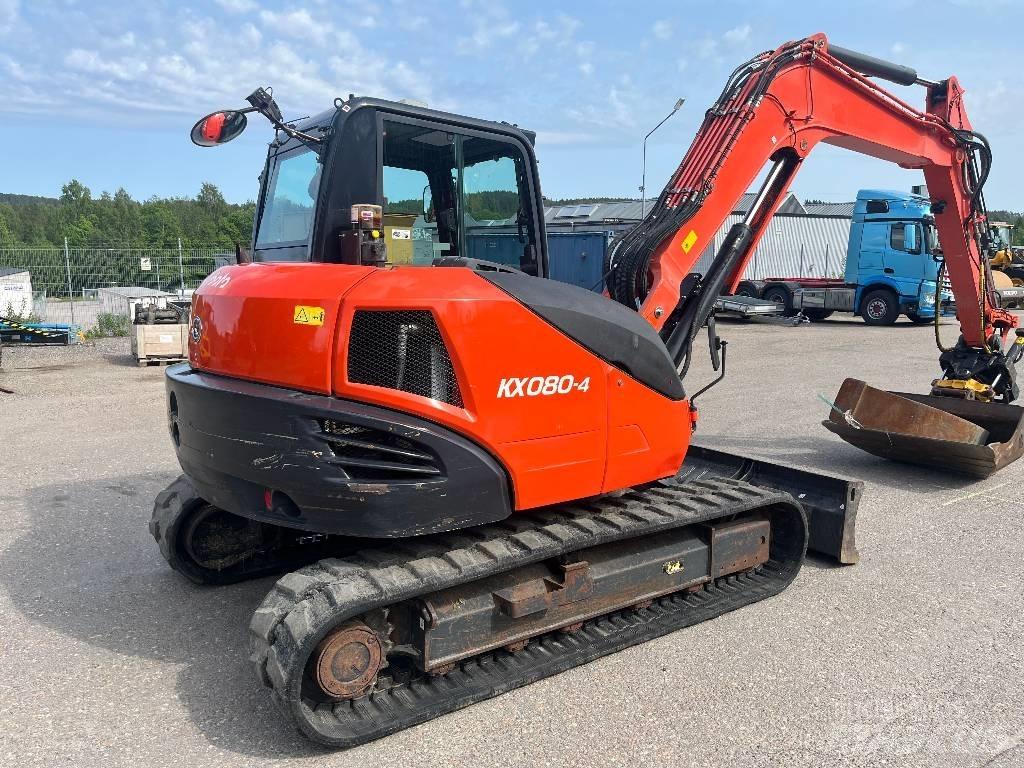 Kubota KX 080-4 Escavadoras Midi 7t - 12t