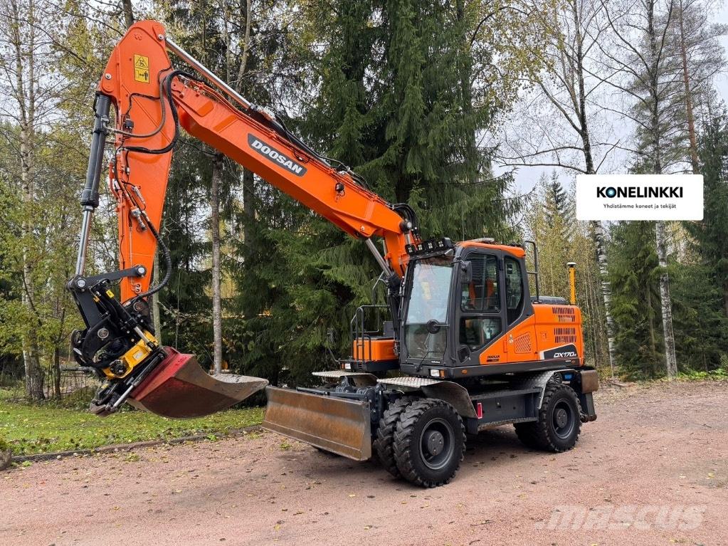 Doosan DX 170 W-5 Escavadoras de rodas