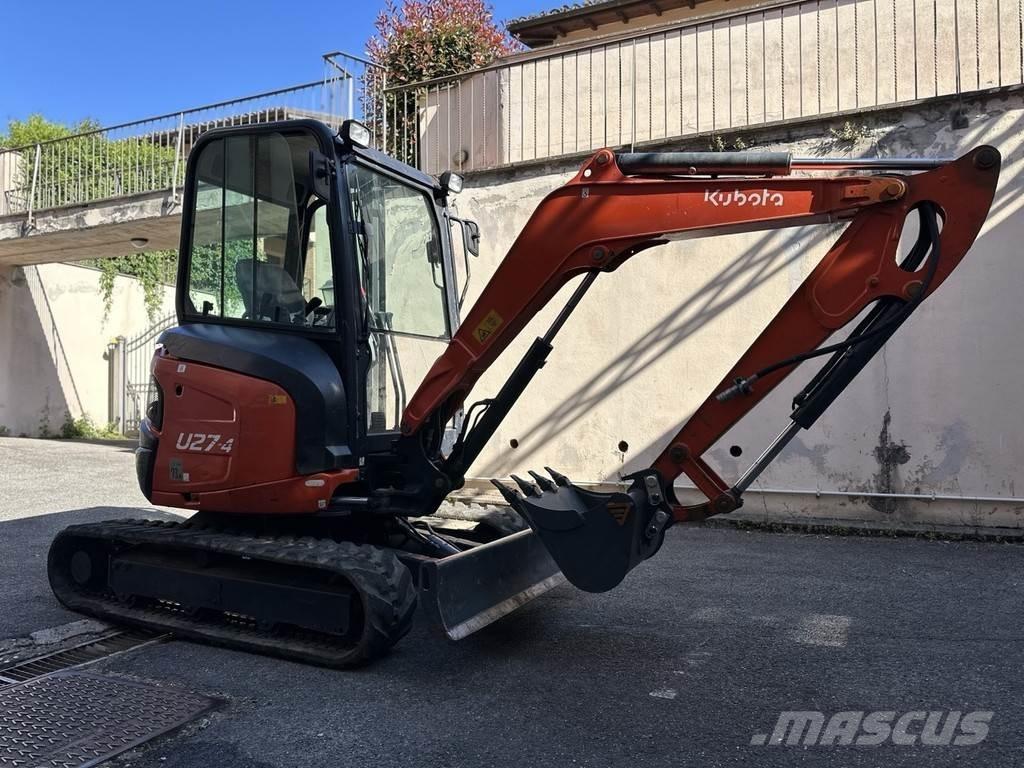 Kubota U27-4 Mini Escavadoras <7t