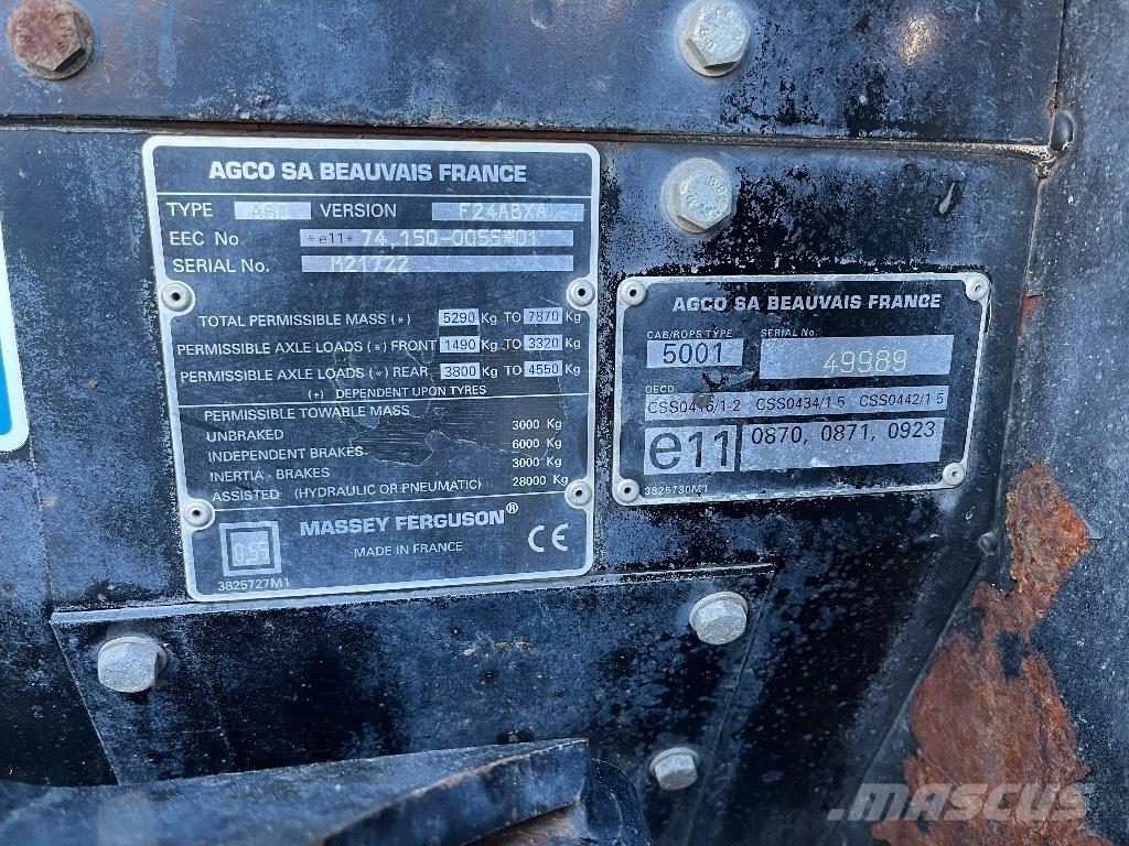 Massey Ferguson 4365 Tratores Agrícolas usados