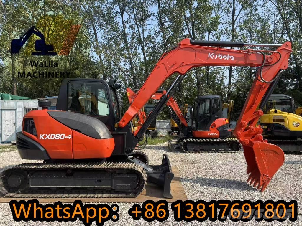 Kubota KX 080-4 Mini Escavadoras <7t