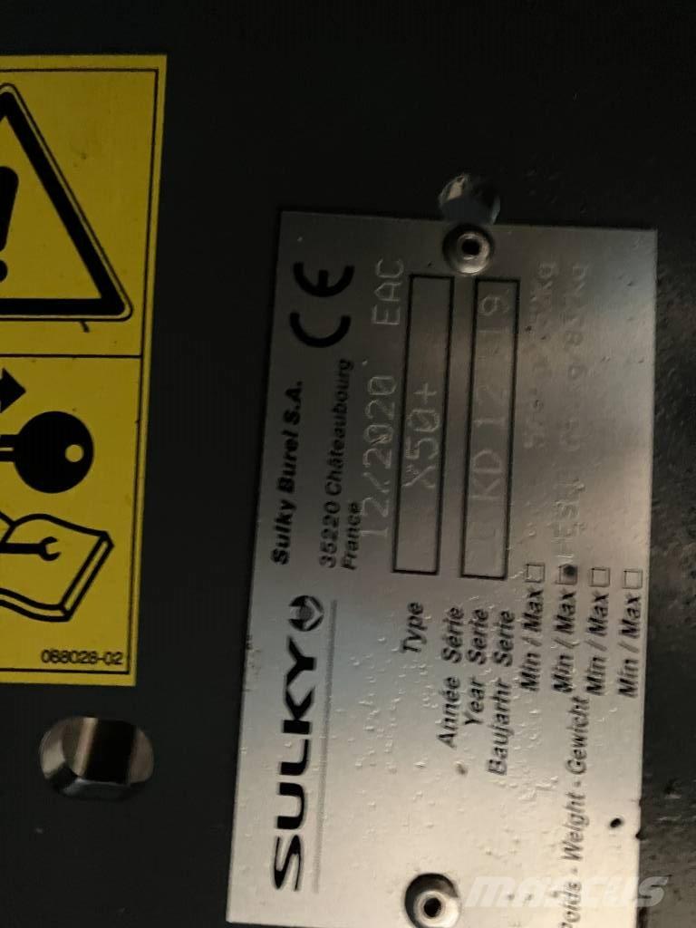 Sulky X 50+ Econov Espalhadores de estrume