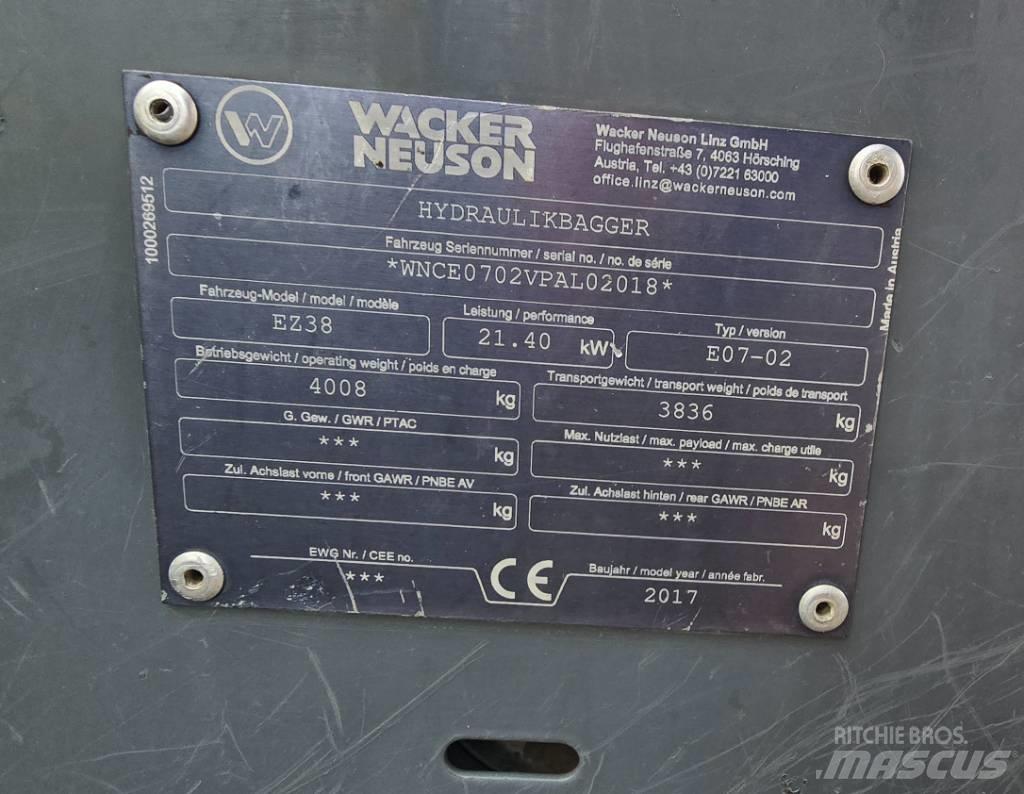 Wacker Neuson EZ 38 Mini Escavadoras <7t