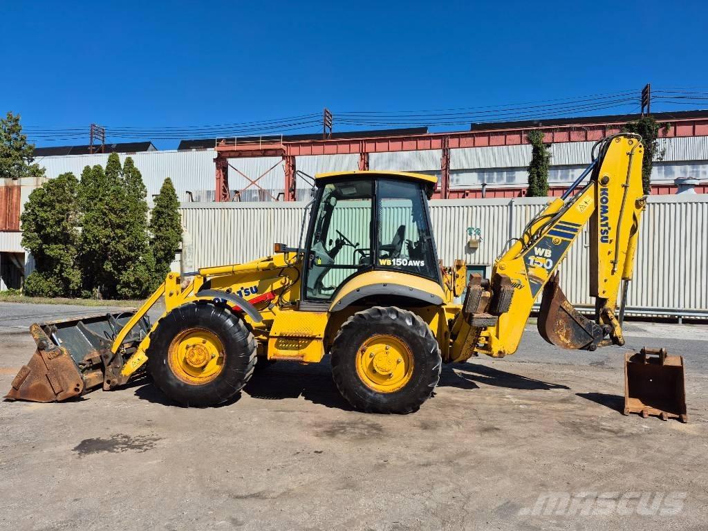 Komatsu WB 150 AWS Retroescavadoras