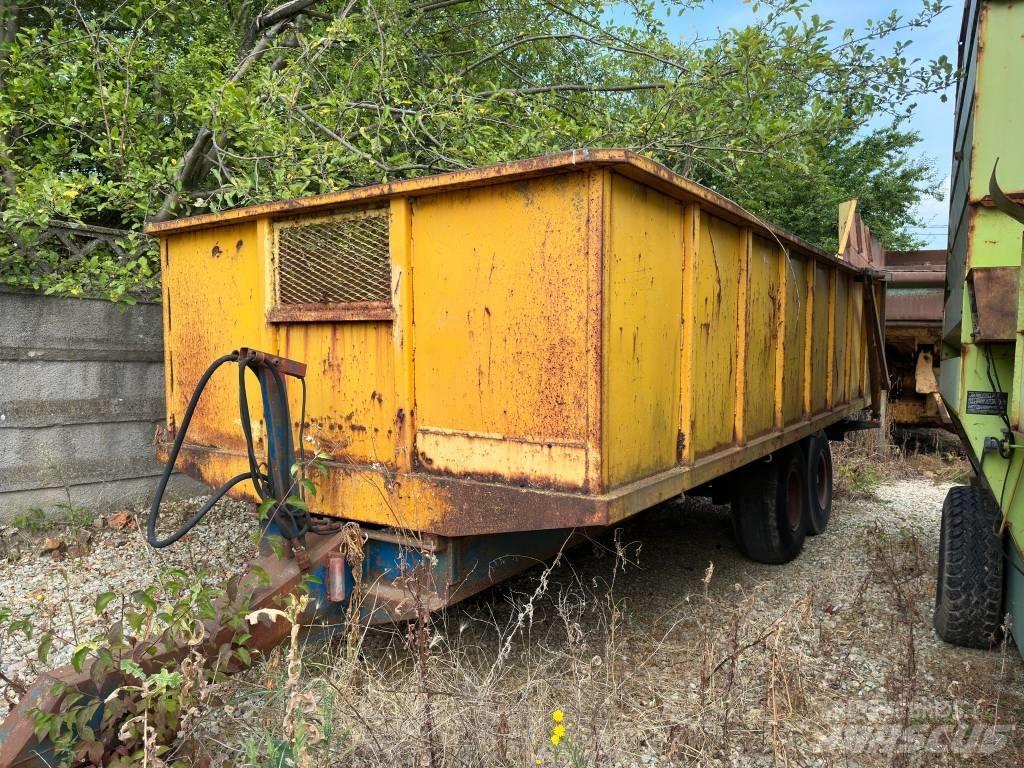  2 Axle Trailer Reboques basculantes