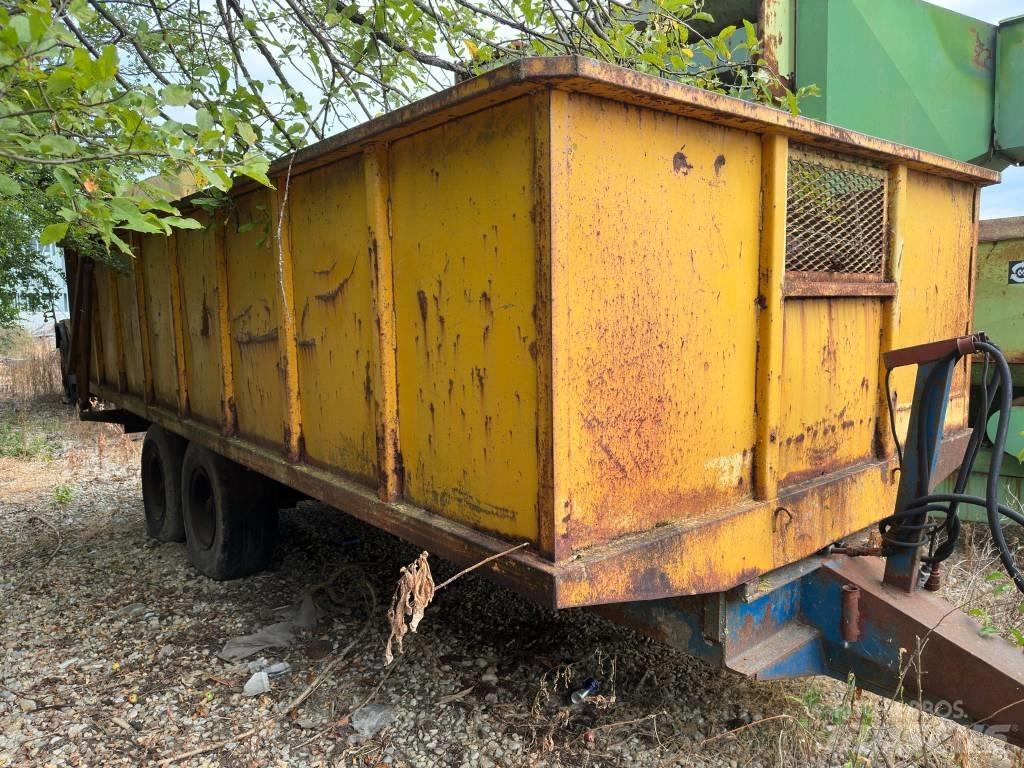  2 Axle Trailer Reboques basculantes