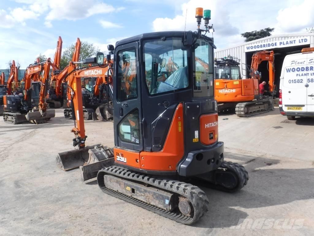 Hitachi ZX 33 U-6 Mini Escavadoras <7t
