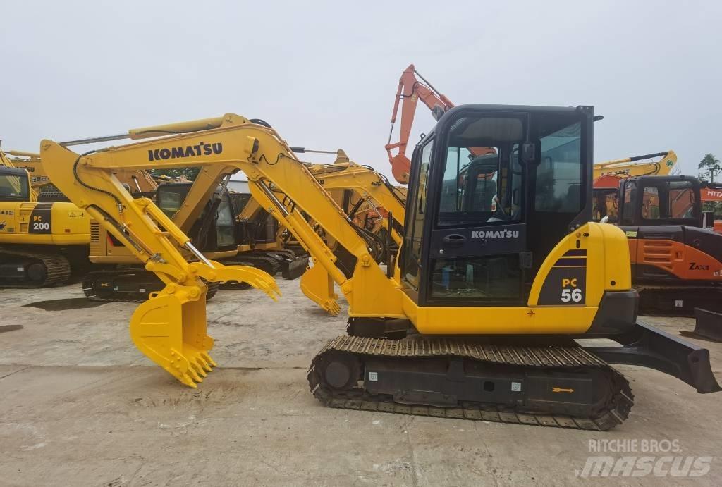 Komatsu PC 56-7 Mini Escavadoras <7t