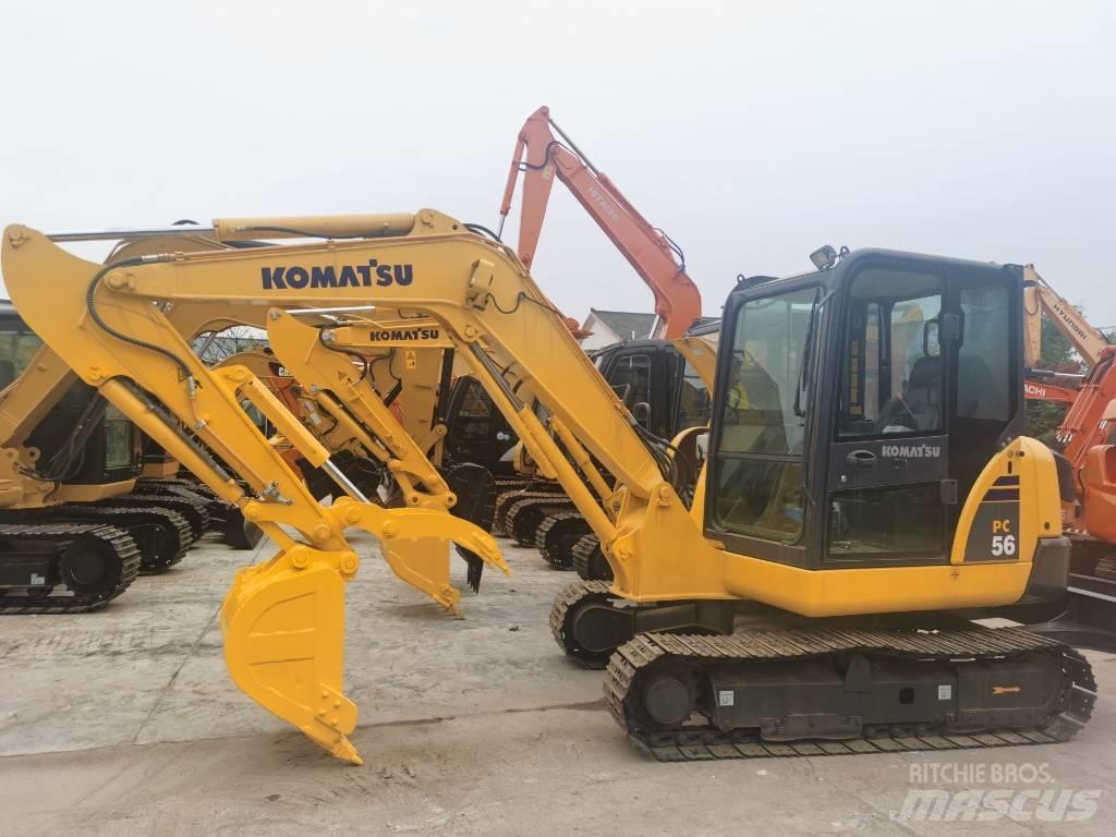 Komatsu PC 56-7 Mini Escavadoras <7t