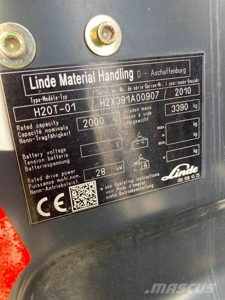 Linde H20T/391 Empilhadores a gás
