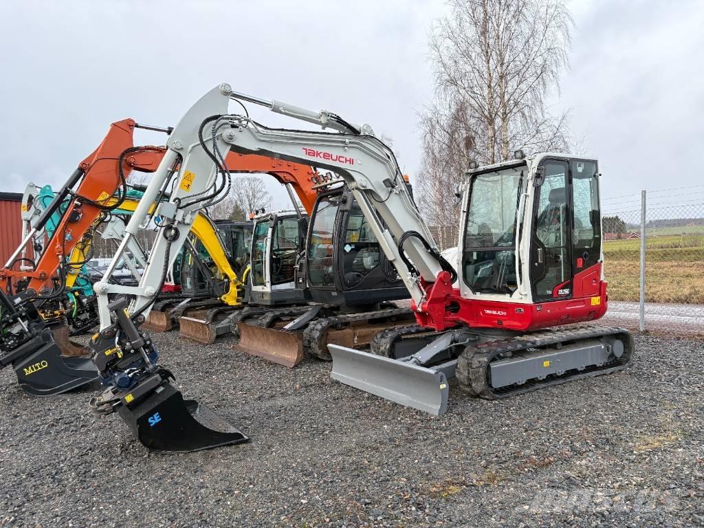Takeuchi TB260 Mini Escavadoras <7t