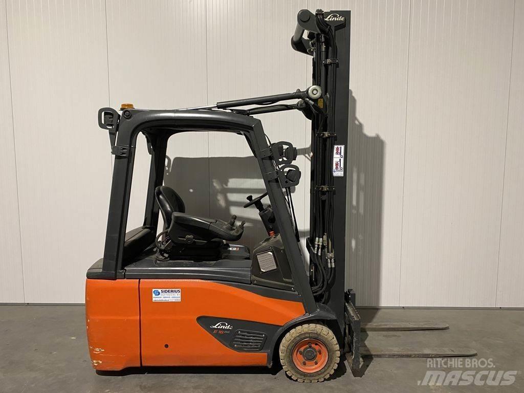 Linde E16L-02 Empilhadores eléctricos