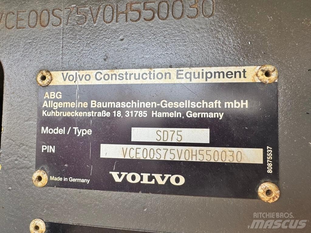 Volvo SD 75 Cilindros Compactadores monocilíndricos