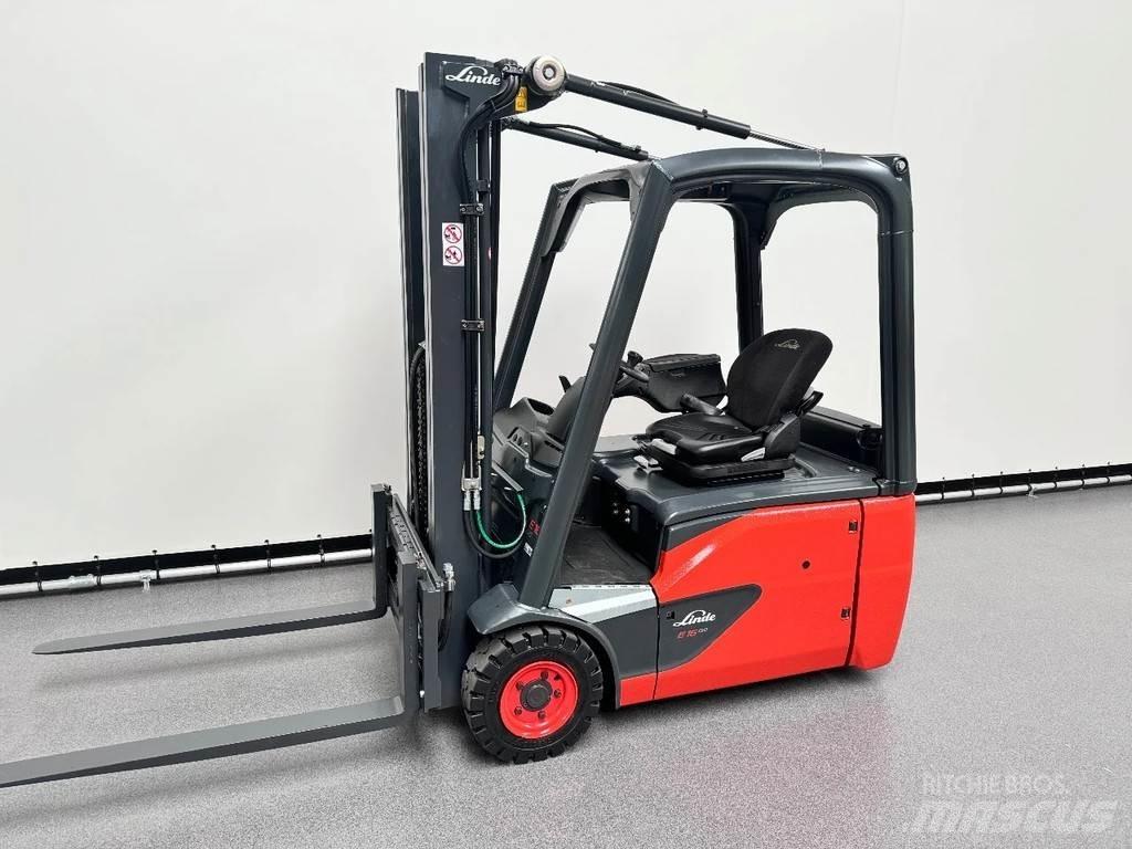 Linde 386 E 16-02 Empilhadores eléctricos