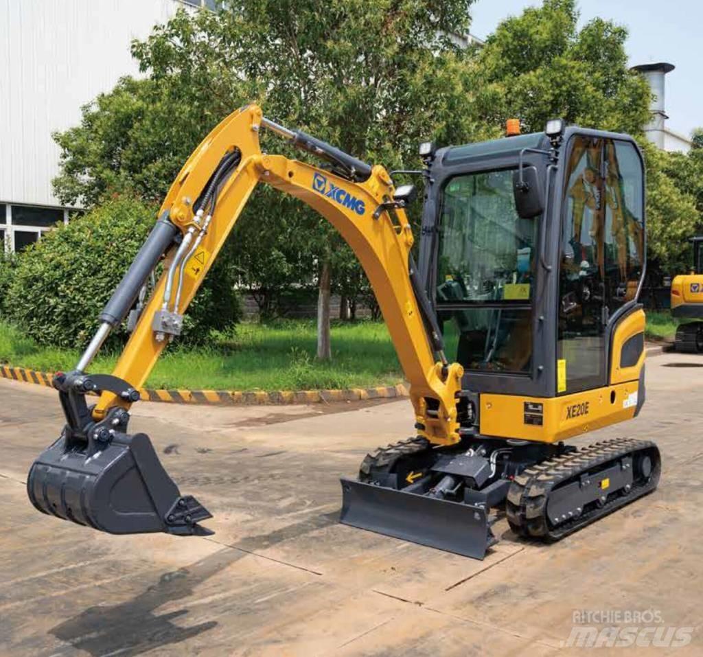 XCMG Rubber Tracks Mini Escavadoras <7t
