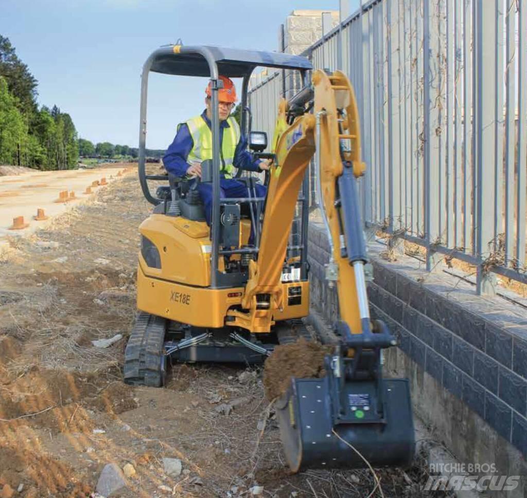 XCMG Rubber Tracks Mini Escavadoras <7t