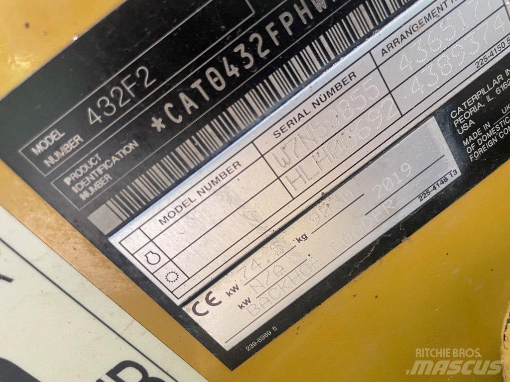 CAT 432 F Retroescavadoras