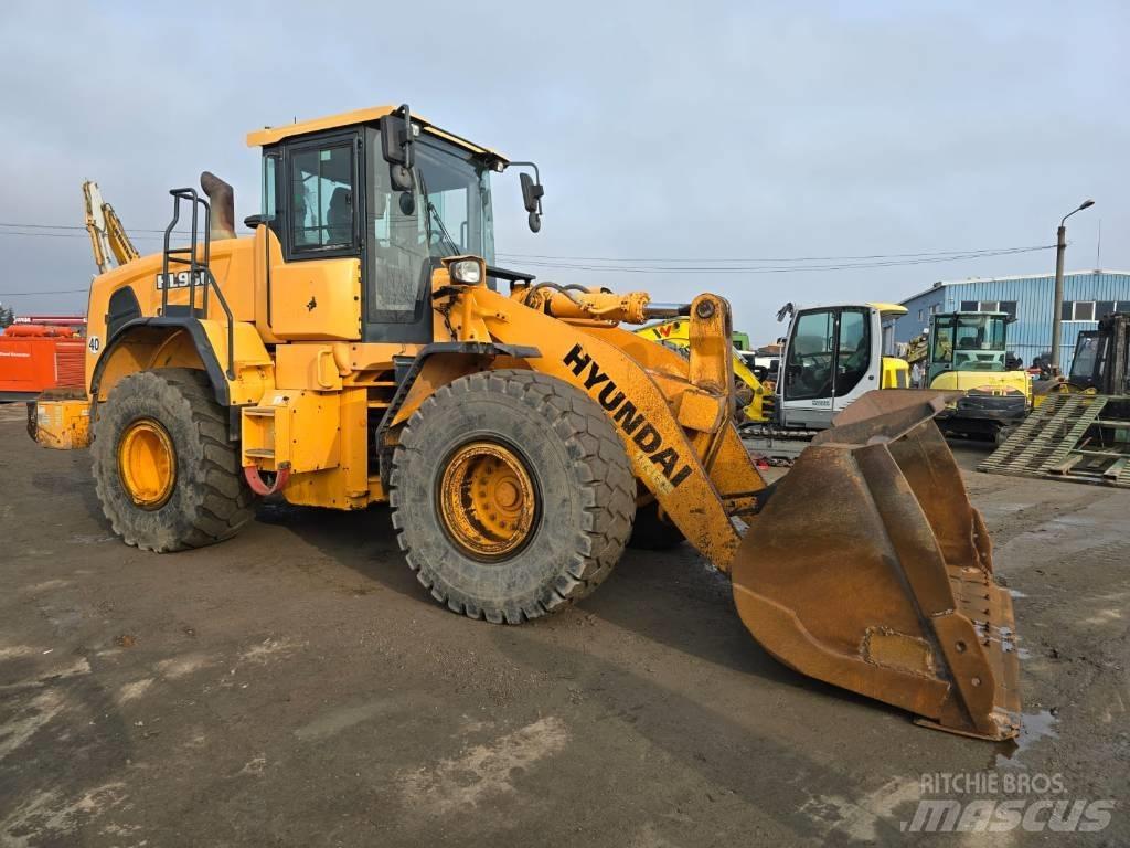 Hyundai HL 960 Pás carregadoras de rodas