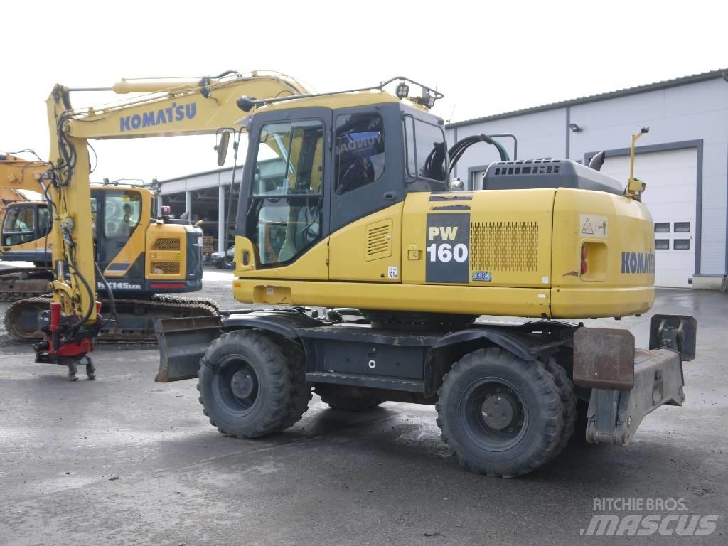 Komatsu PW 160-7E0 Escavadoras de rodas