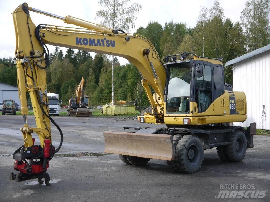Komatsu PW 160-7E0 Escavadoras de rodas