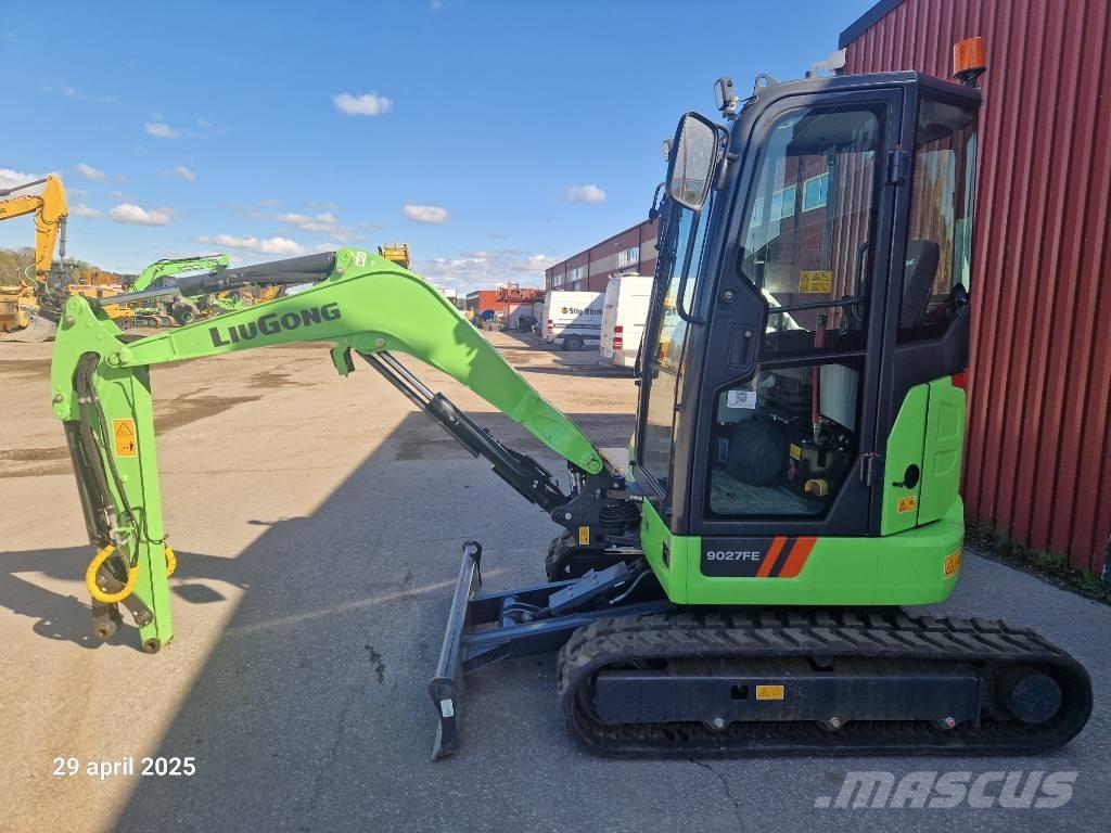 LiuGong 9027FE Mini Escavadoras <7t