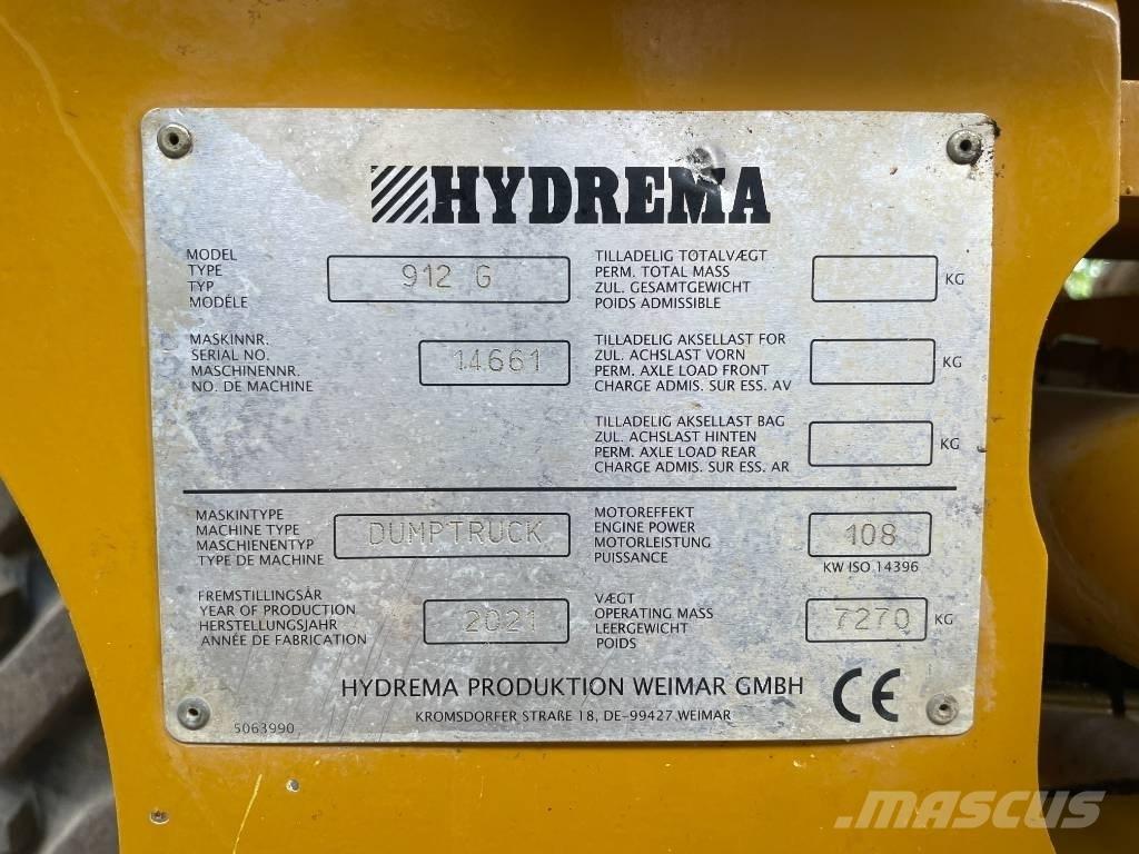Hydrema 912 G Camiões articulados