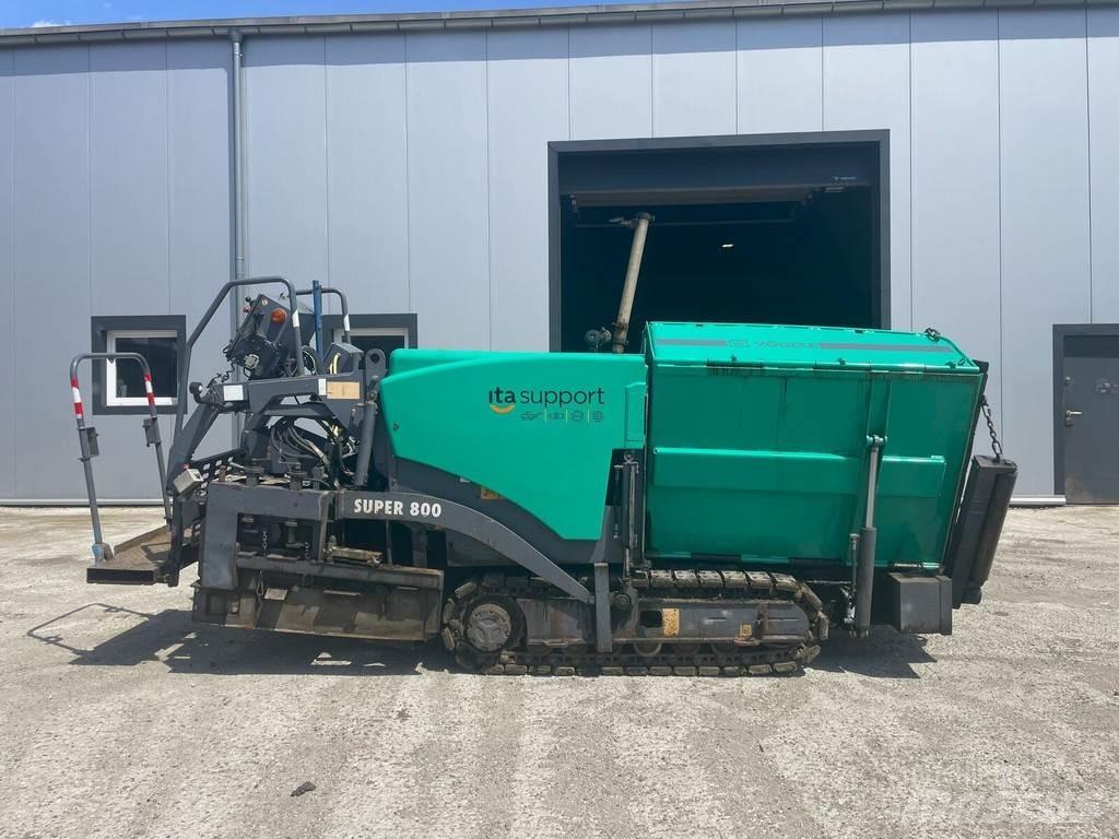 Vögele Super 800 Pavimentadoras de asfalto
