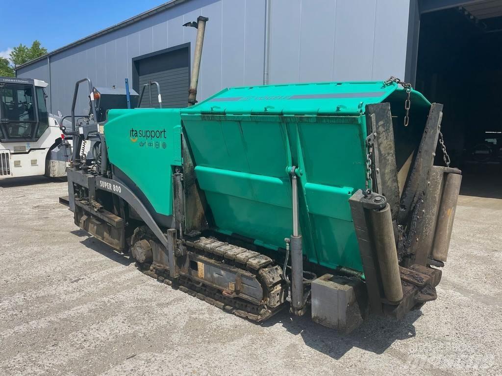 Vögele Super 800 Pavimentadoras de asfalto