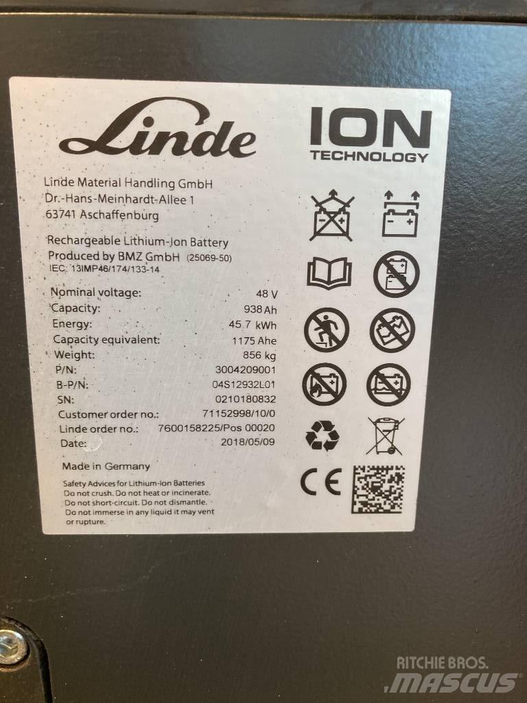 Linde E16/386 Li-ION Empilhadores eléctricos