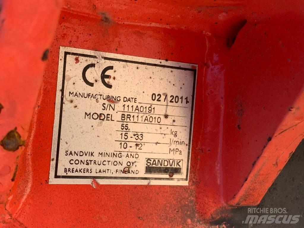 Sandvik BR111A010 Martelos Hidráulicos