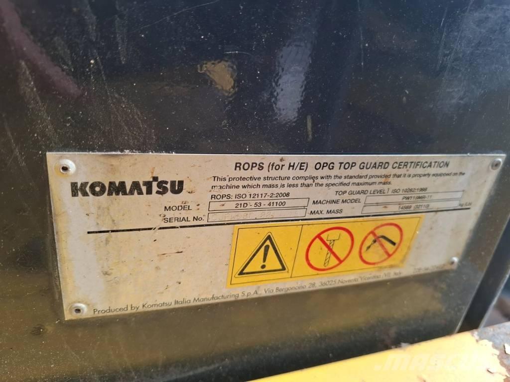 Komatsu PW 118MR-11 Escavadoras de rodas