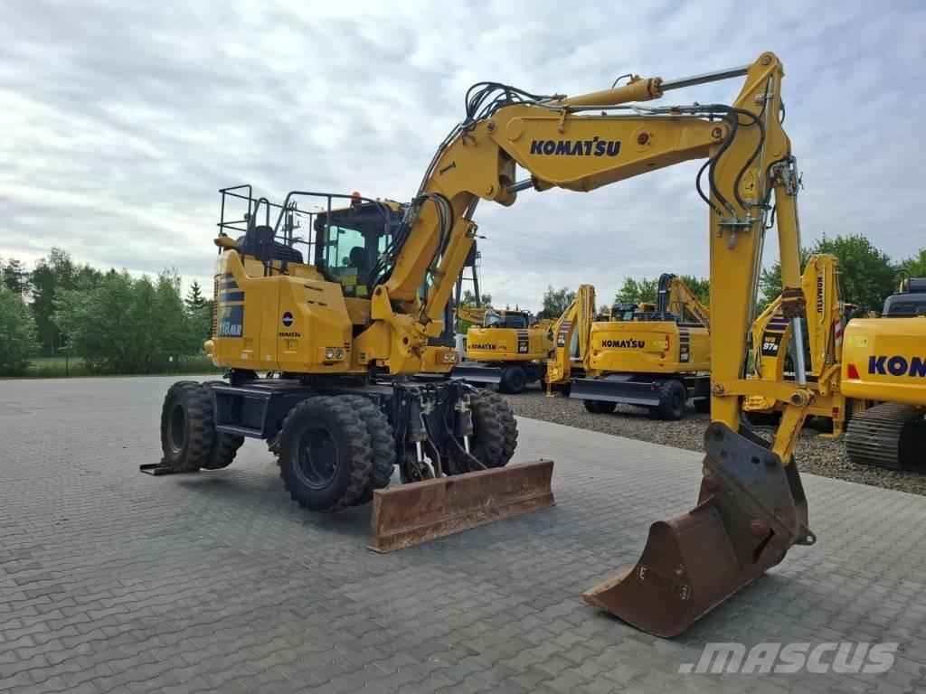 Komatsu PW 118MR-11 Escavadoras de rodas