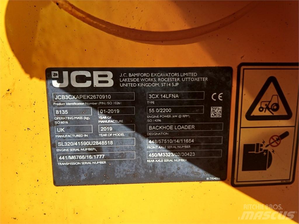 JCB 3 CX ECO Retroescavadoras