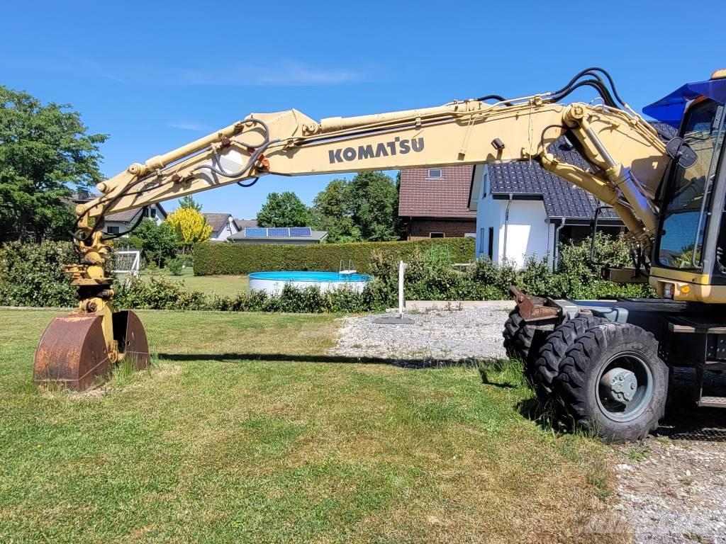 Komatsu PW160 ES-6K Escavadoras de rodas
