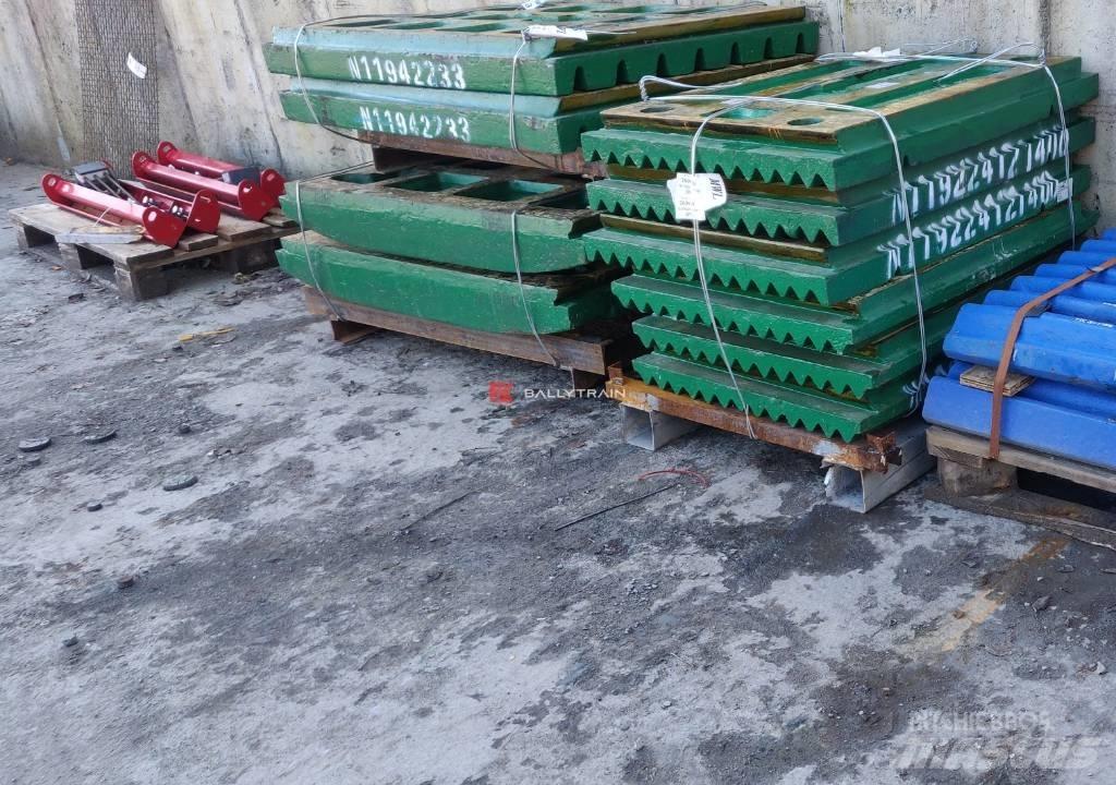 Metso C96 Jaws Peças de substituição de equipamento de resíduos, reciclagem e pedreiras