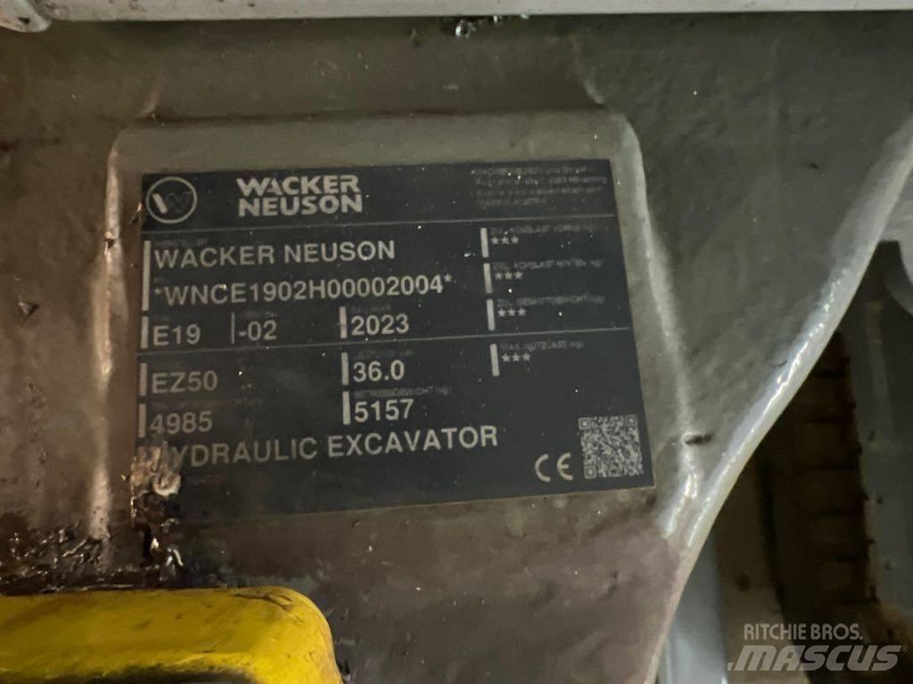 Wacker Neuson EZ50 Escavadoras de rastos