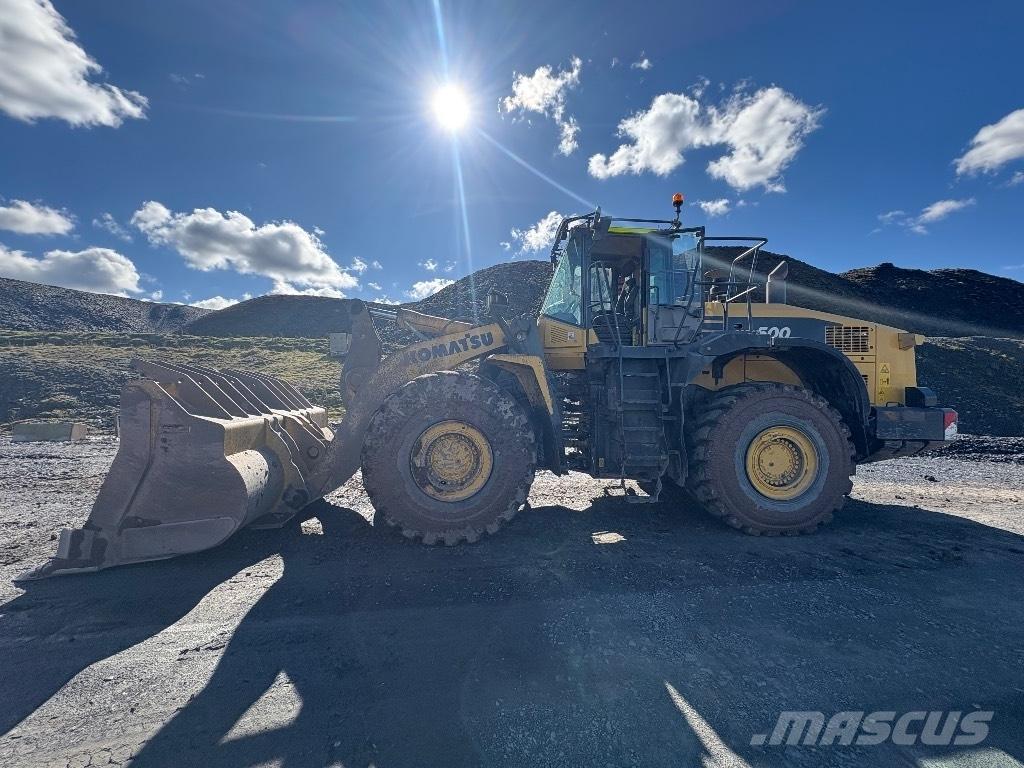 Komatsu WA 500-7 Pás carregadoras de rodas