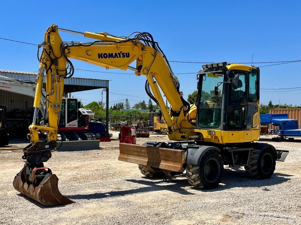 Komatsu PW 98 MR Escavadoras de rodas